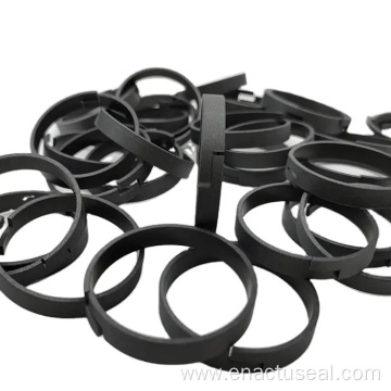 Carbon filled ptfe piston shaft sealing